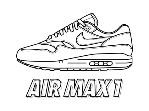 nike air max 1 kleurplaat|nike air max plus 4up.